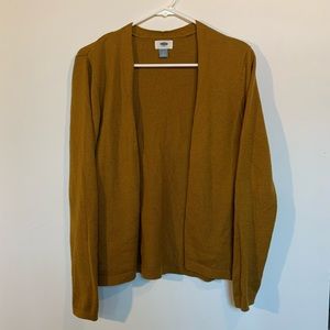 Old Navy Mustard cardigan